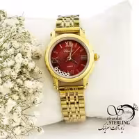 ساعت استیل برند شوپارد (chopard) نگین متحرک کد 19361