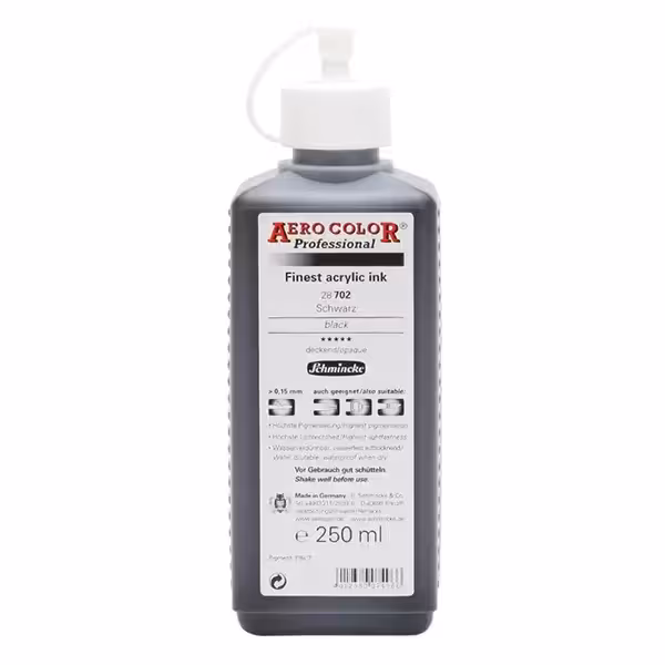 مرکب اشمینگ مشکی Schmincke Aerocolor