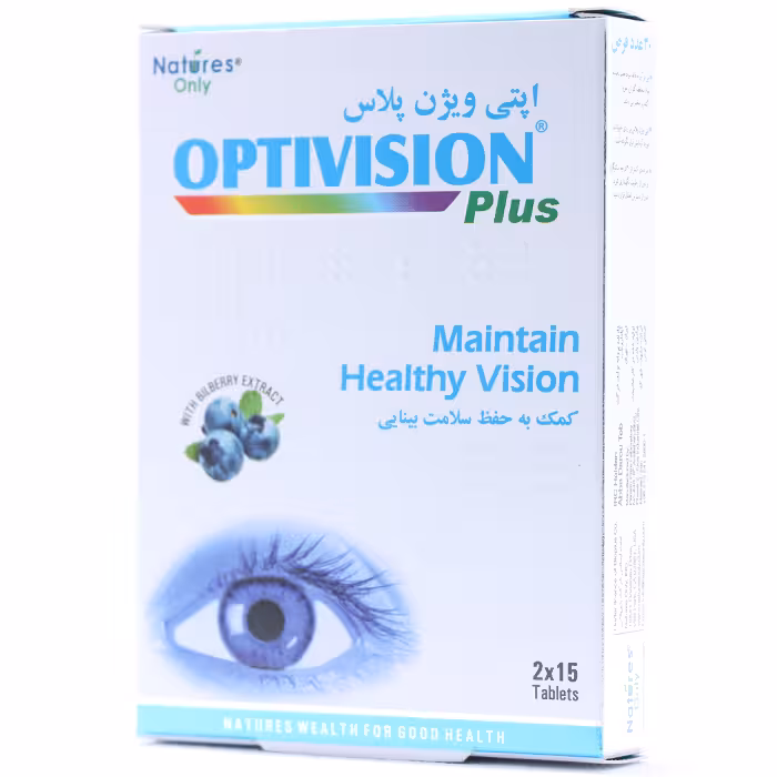کپسول اپتی ویژن پلاس نیچرز اونلی 30 عددی