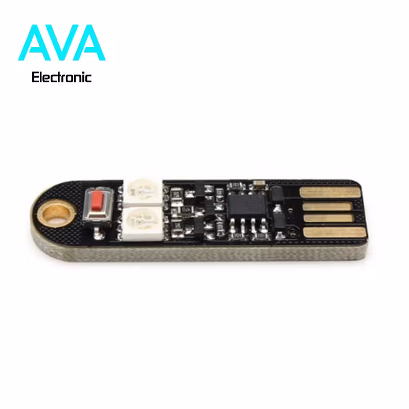 ماژول LED RGB دارای رابط USB و دکمه تنظیم حالت