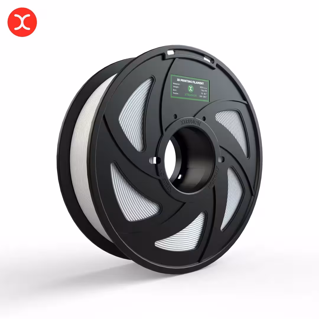 فیلامنت PETG پرو سفید ایکستروژن 1.75mm (یک کیلویی )