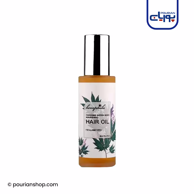 موی عصاره دانه شاهدانه ساتیوا 80 میل - Cannabis Sativa Seed Nourishing Hair Oil