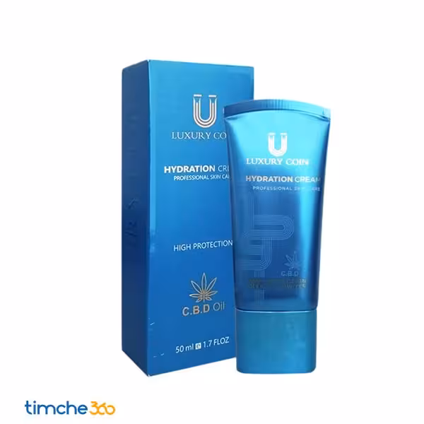 کرم آبرسان پوست لاکچری کوین مناسب انواع پوست حجم 50 میلی لیتر