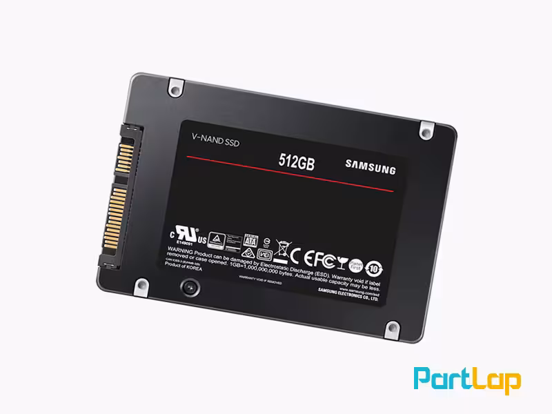 هارد SSD SUMSUNG اینترنال لپ تاپ 2.5 اینچی ظرفیت 512 گیگابایت