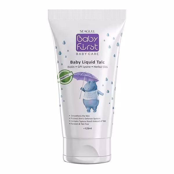 لوسیون محافظ پا کودک بیبی فرست سی گل 125 میلی لیتر Baby Firts Baby Pre Nappy Lotion 125 ml