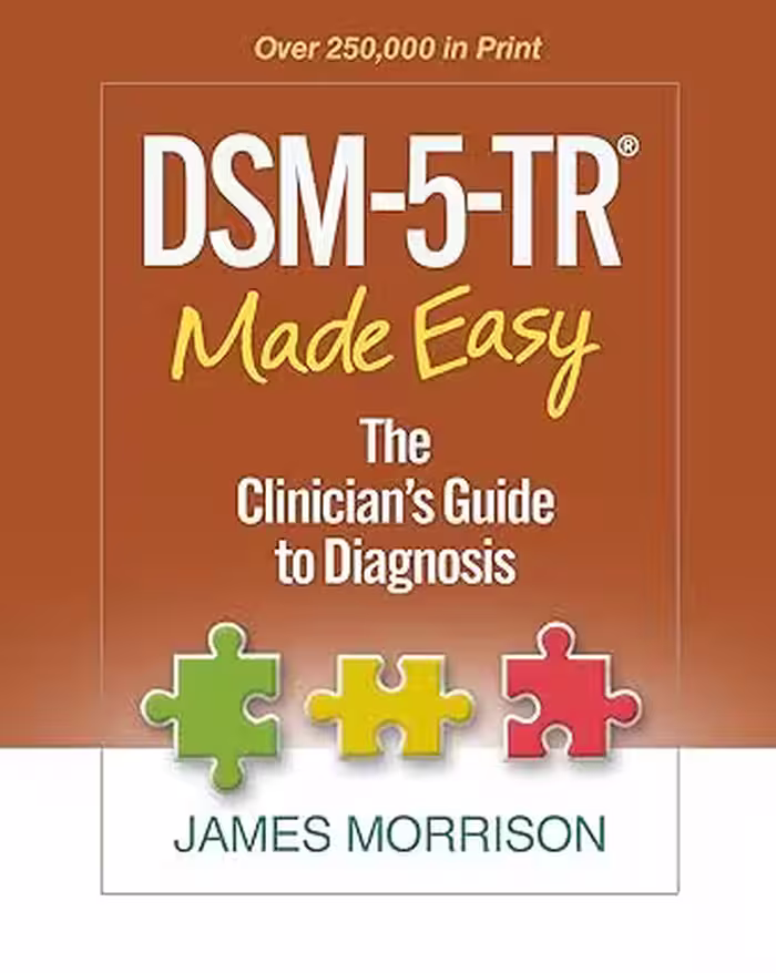 خرید و دانلود نسخه کامل کتاب DSM-5-TR® Made Easy: The Clinician's Guide to Diagnosis - Orginal Pdf