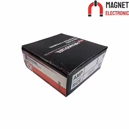 فیوز شیشه ای کوچک مشکی 3.15A