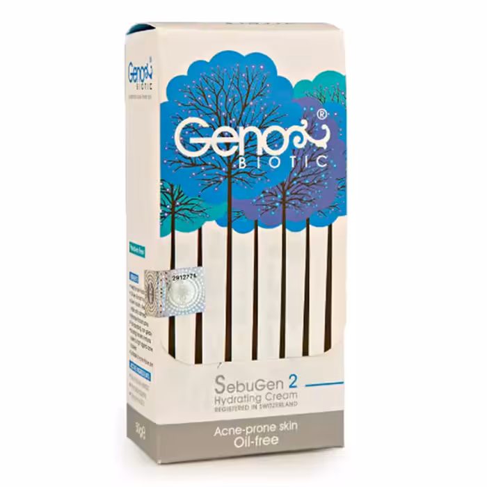 کرم رطوبت رسان مناسب پوست های حساس و آکنه ای حجم 50 میلی لیتر ژنوبایوتیک