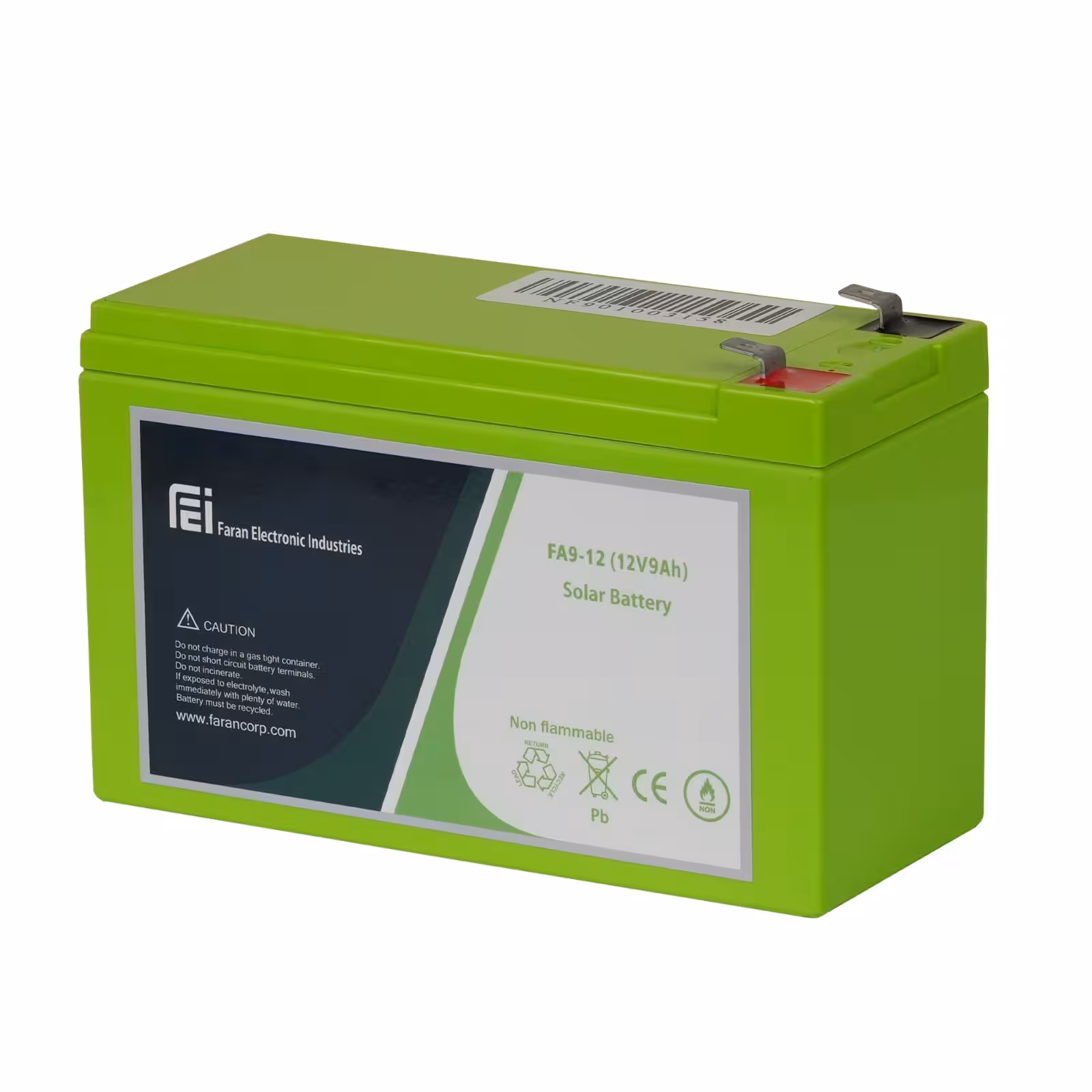 باتری یو پی اس 12 ولت 9 آمپر ساعت فاران