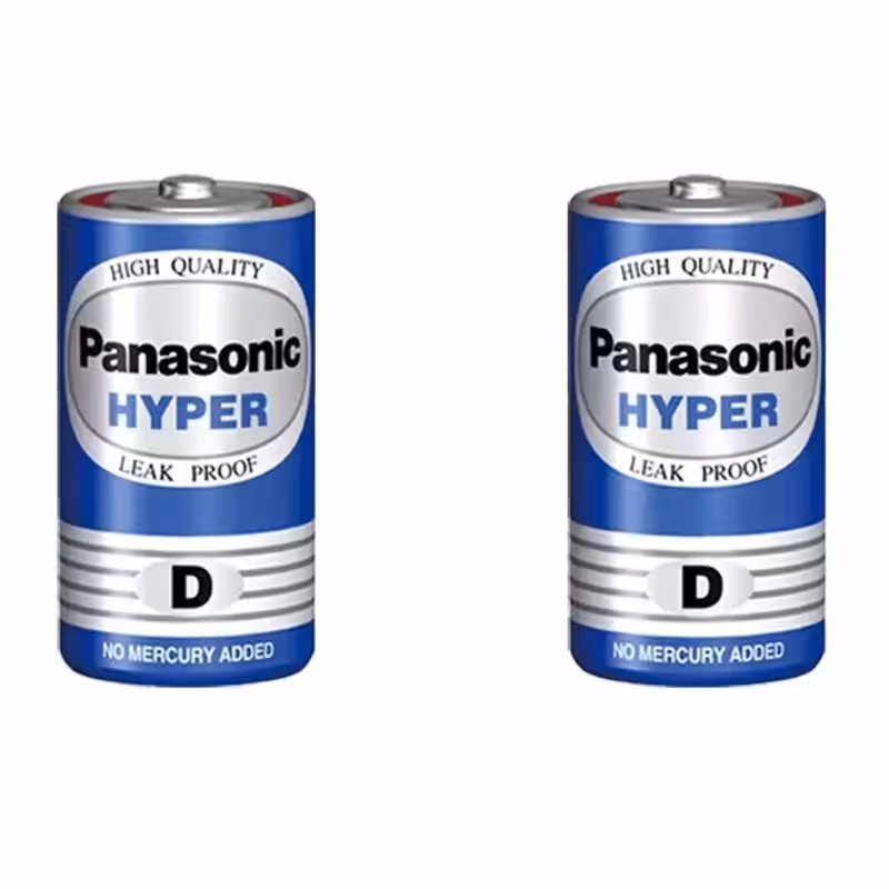 باتری D پاناسونیک مدل 1.5 بسته دو عددی