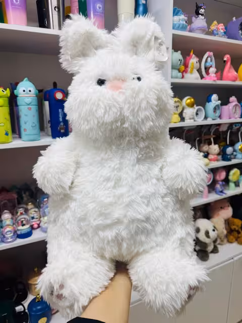 عروسک خرگوش پشمالو