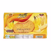 بیسکویت با طعم موز و تزیین شکر آوند 360 گرمی