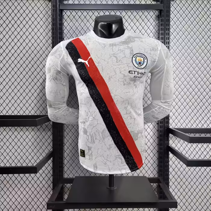 لباس منچستر سیتی ویژه جام جهانی باشگاه ها 2025 آستین بلند | بازیکن