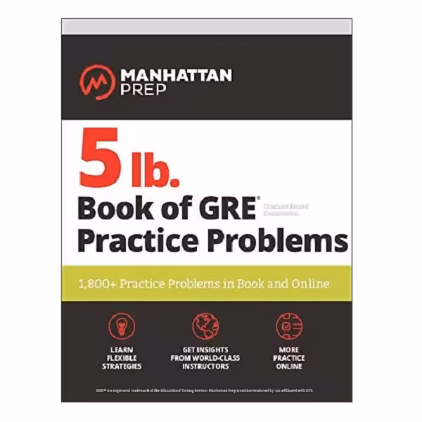 کتاب 5lb. Book of GRE Practice Problems : GRE Manhattan