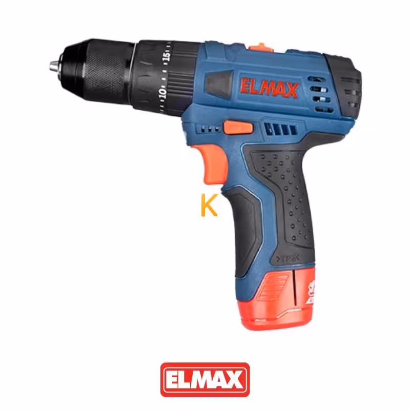 دریل شارژی 12 ولت C.D 233 المکس