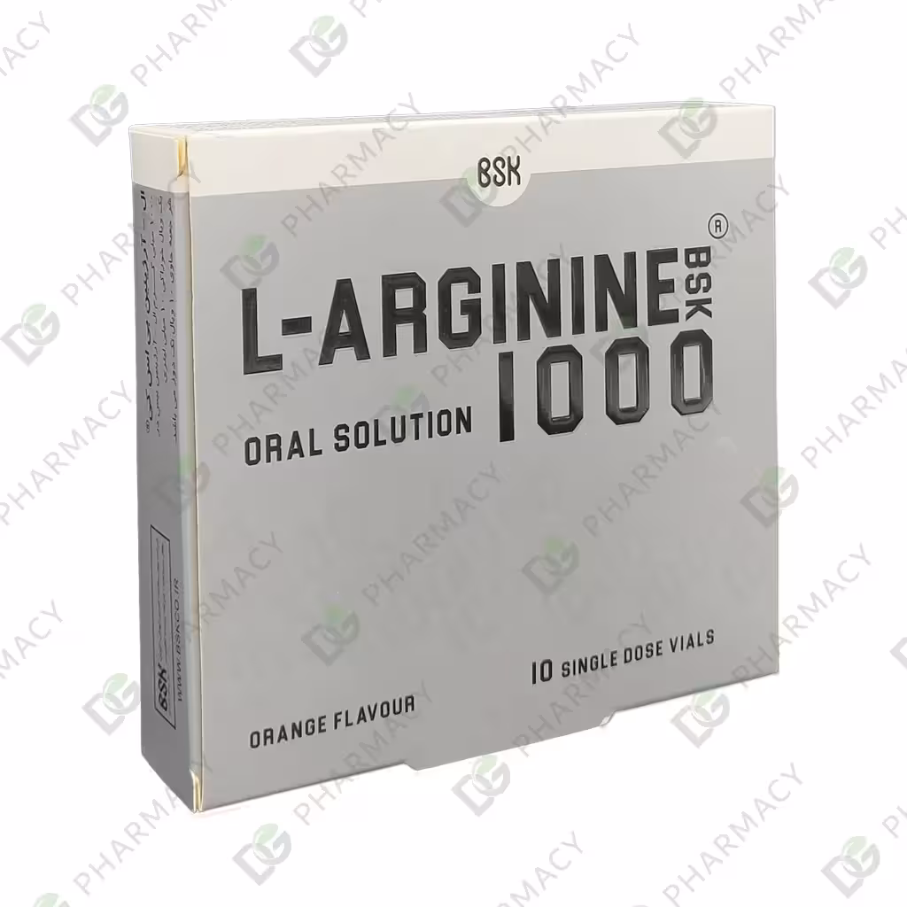 ال آرژینین 1000 میلی گرم بی اس کی 10 عددی دیجی فارماسی