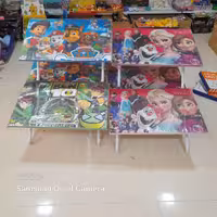 خرید میز تحریر MDF دخترانه - پایه آهنی به قیمت بسیار خوب