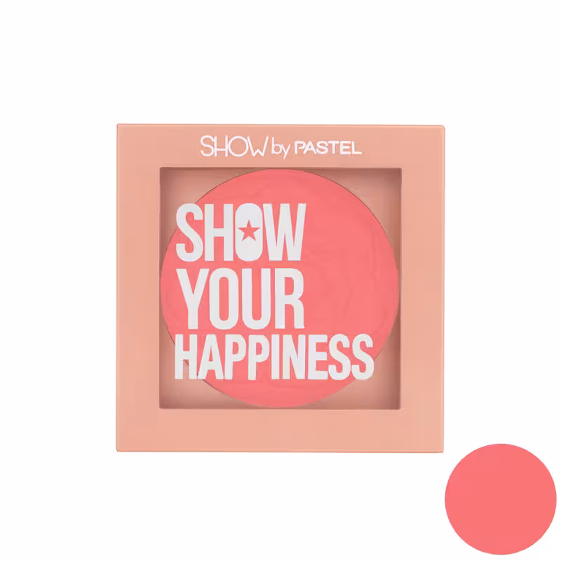 رژگونه پاستل مدل HAPPINESS شماره 202