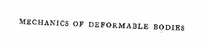 خرید و دانلود نسخه کامل کتاب Mechanics of Deformable Bodies. Lectures on Theoretical Physics