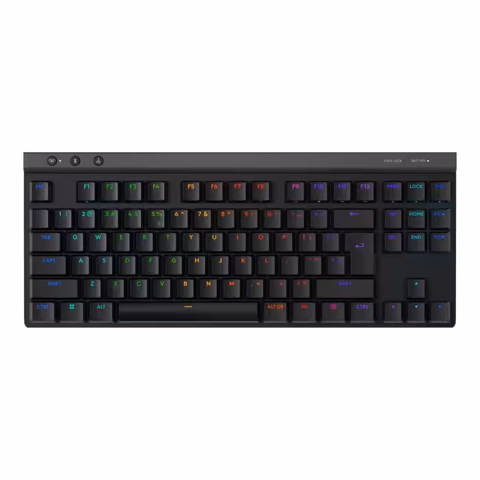 کیبورد بی سیم گیمینگ لاجیتک مدل Logitech G515 LIGHTSPEED TKL Red Switch