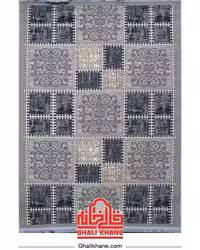 گلیم ماشینی سهند زمینه طوسی کد JA0