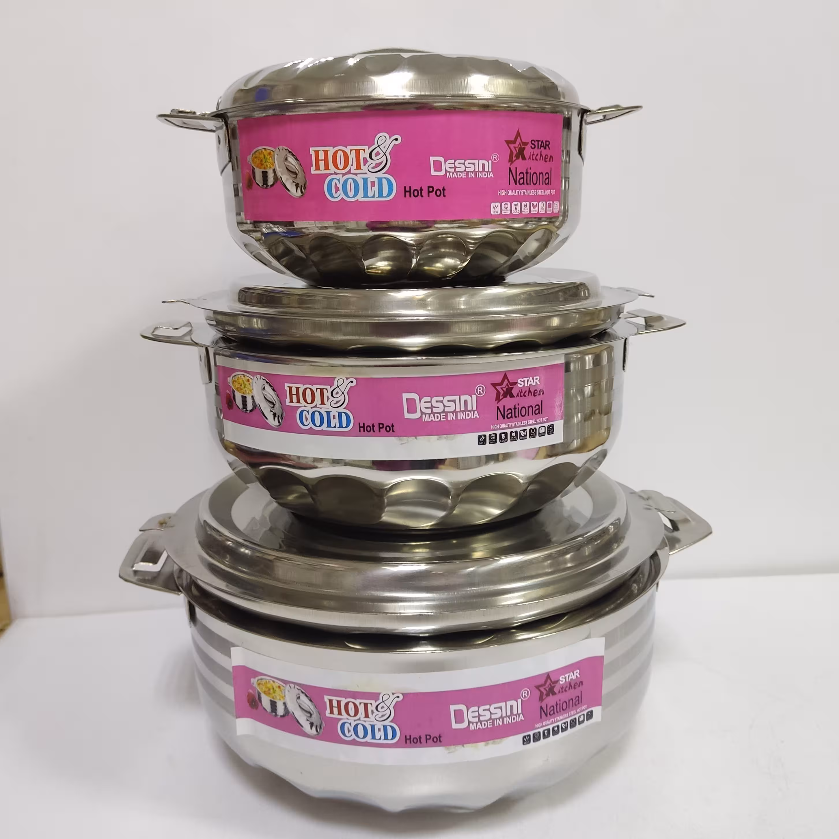 ظرف گرم نگهدارنده استیل دسینی