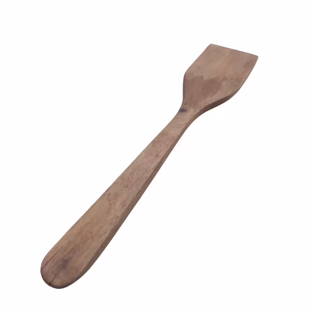 کفگیر چوبی تخت 30 سانت کد WD6104