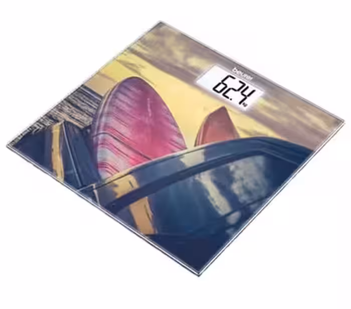 ترازوی دیجیتال شیشه ای بیورر (Beurer) GS 203 Surf