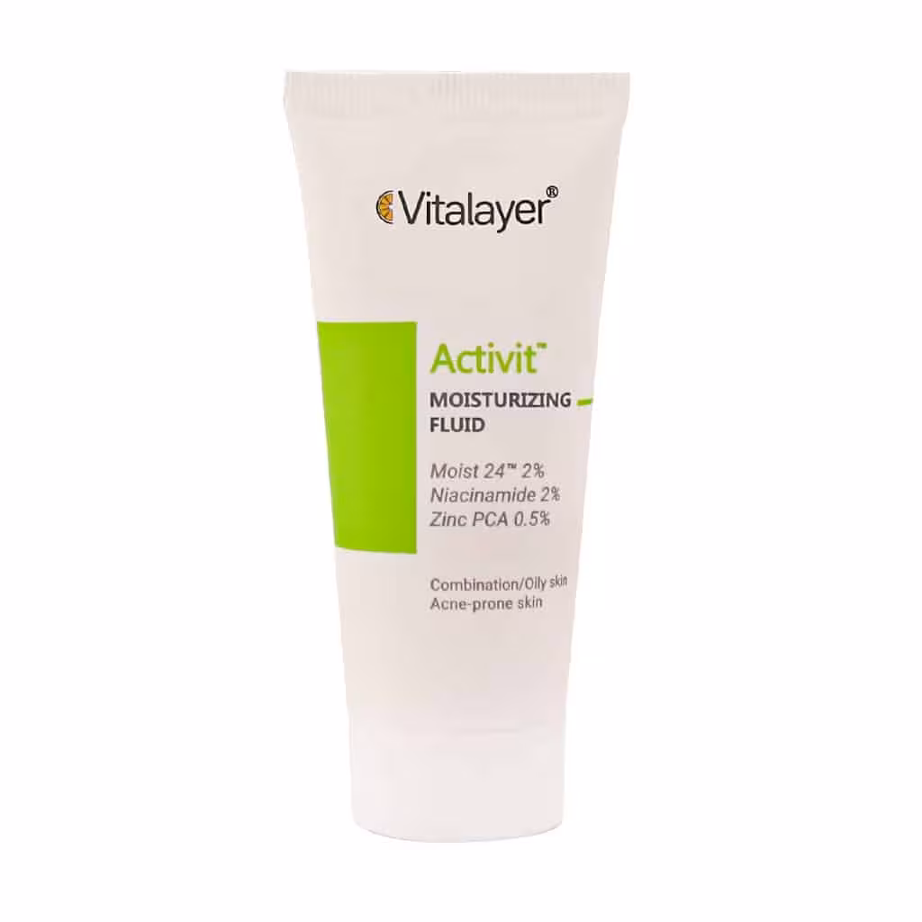 فلوئید مرطوب کننده آبرسان صورت Activit ویتالیر