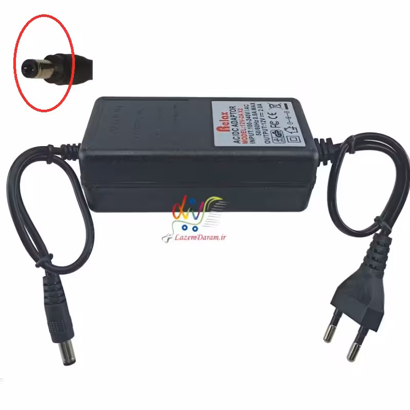 آداپتور ریلکس 12 ولت 2 آمپر
