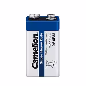 باتری کتابی شیرینگ-9V-کملیون