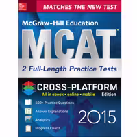 کتاب MCAT - 2-Full-length Practice Tests 2015, Cross