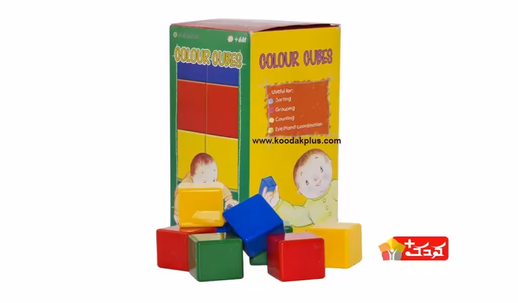 بازی آموزشی مکعب‌های رنگی 16 عددی