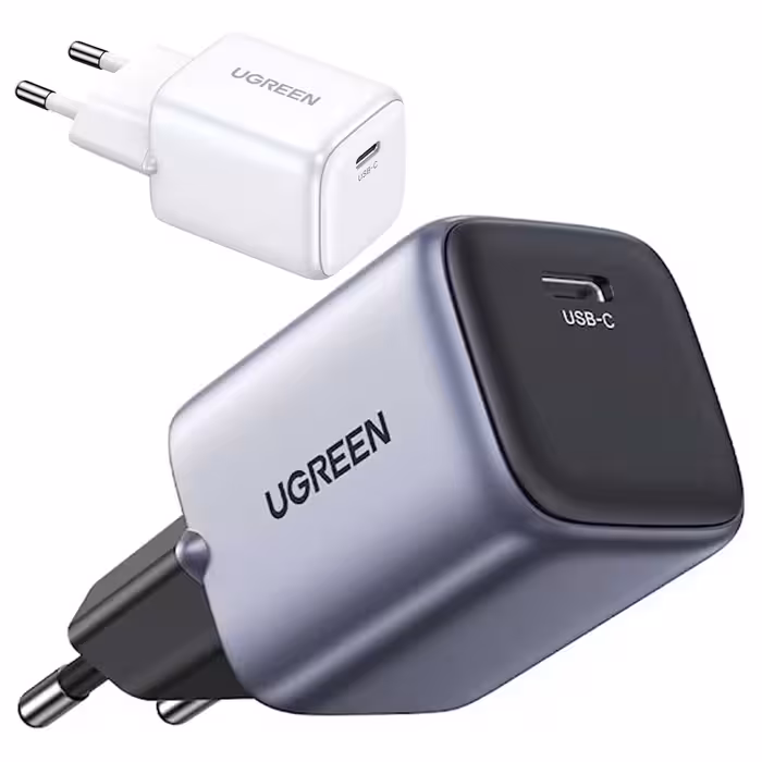 شارژر دیواری تایپ‌سی 30 وات یوگرین CD319 90666