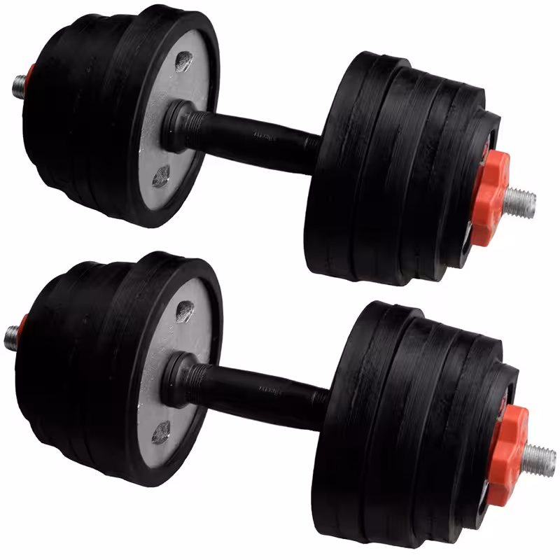 دمبل مدل A2 وزن 10 کیلوگرم بسته 2 عددی | کالا مکس