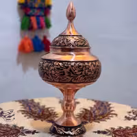 شکلات خوری مسی الماس تراش 35