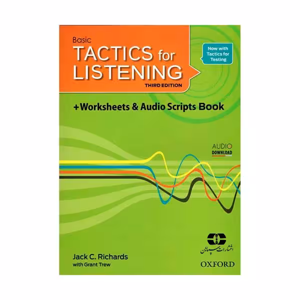 کتاب Basic Tactics For Listening Third Edition اثر Jack C. Richards and Grant Trew انتشارات سپاهان