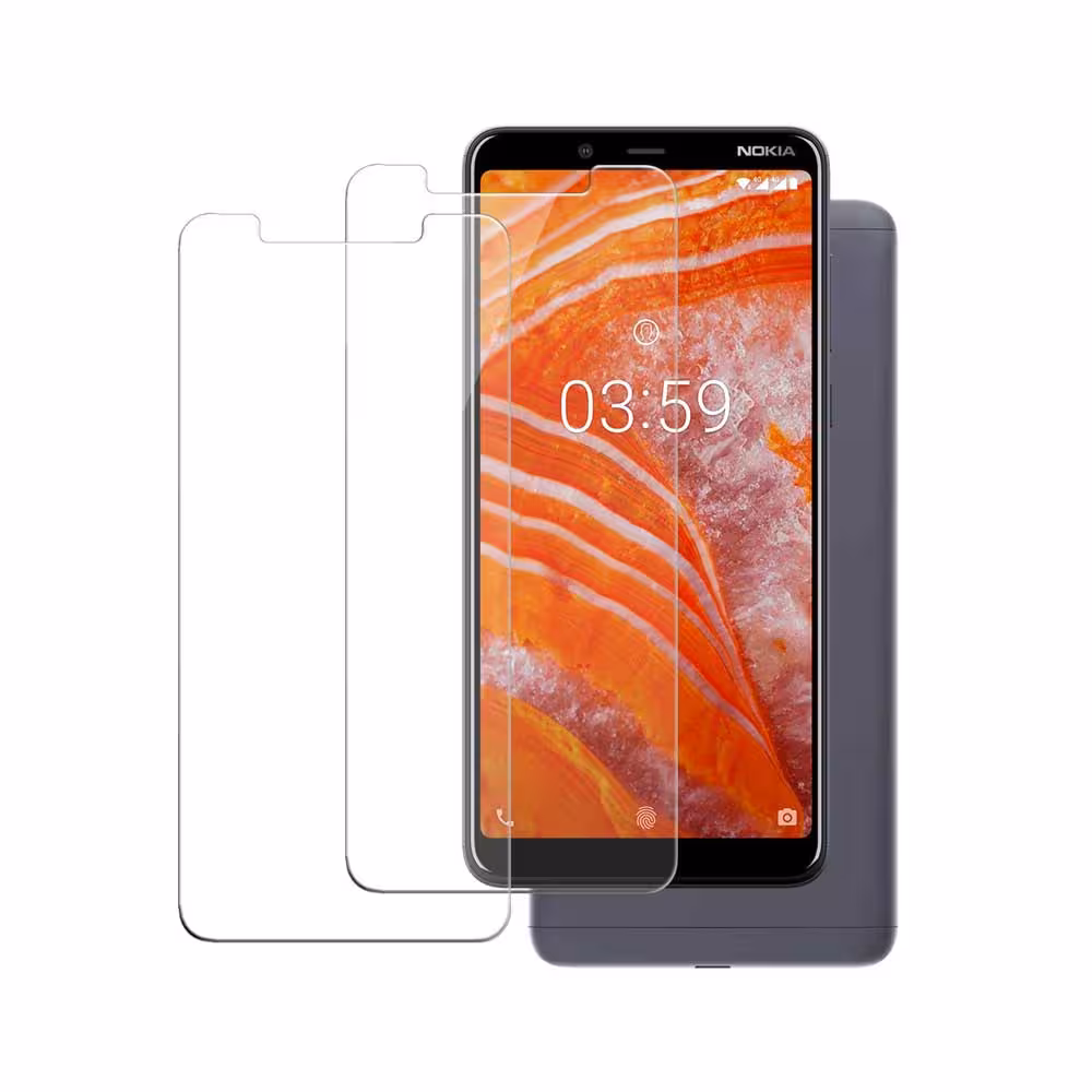 محافظ صفحه گلس گوشی نوکیا Nokia 3.1 Plus مدل 2.5D