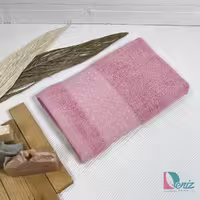 حوله دستی طرح کارولین رنگ کالباسی
