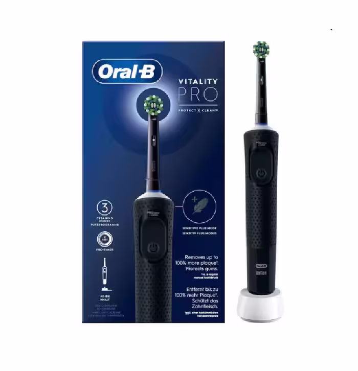 مسواک برقی اورال‑بی مدل Vitality PRO Protect X Clean مشکی