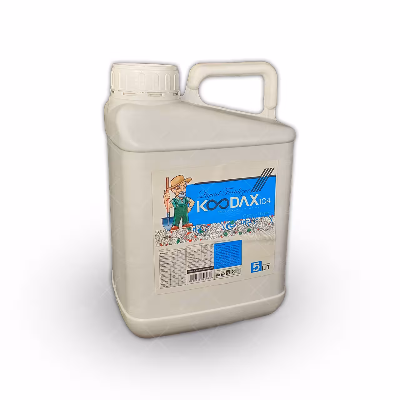 نیترات کلسیم مایع پنج لیتری کوداکس با قابلیت محلولپاشی