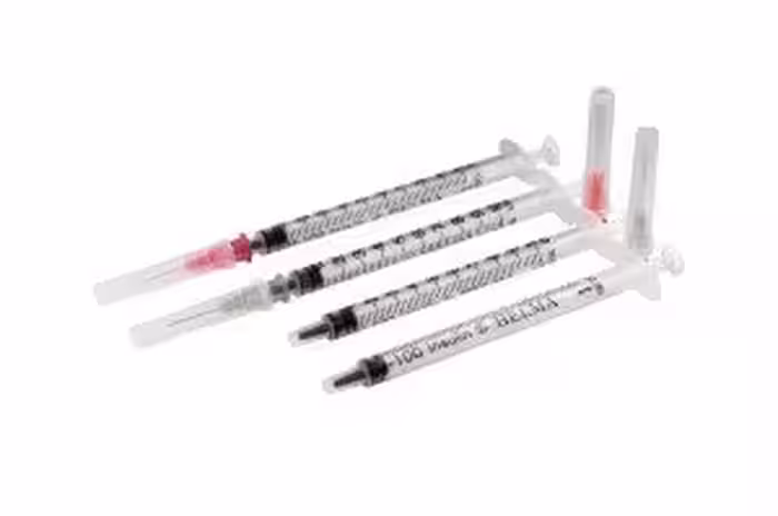 سرنگ انسولین لوئر لاک حلما طب Helma Teb