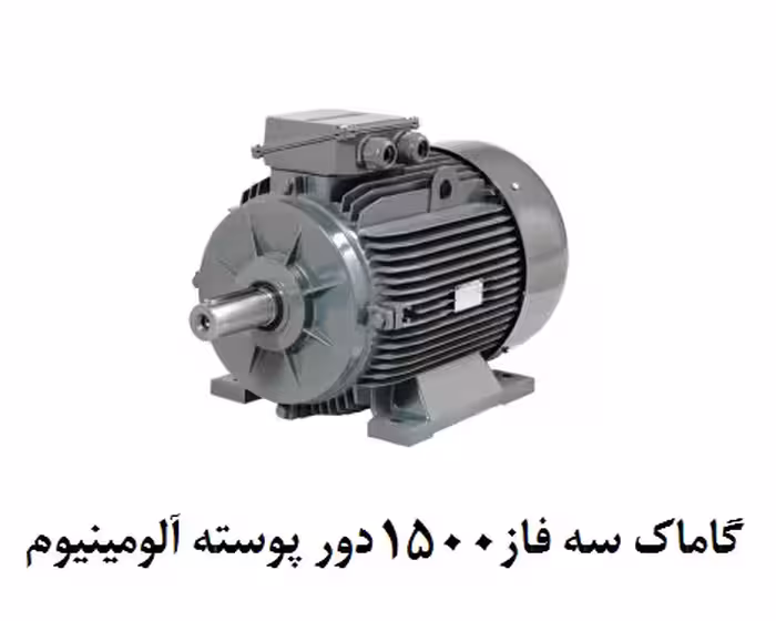 الکتروموتور گاماک 0.25KW سه فاز 1500 دور