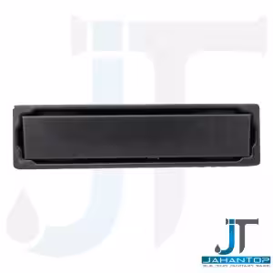 کفشور خطی 7/5*30 سانت استیل دوحالته سرامیک خور مشکی پرو آرین