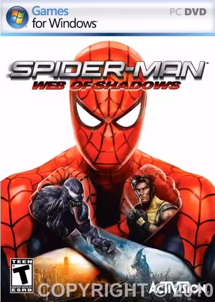 بازی کامپیوتر Spiderman Web of Shadow