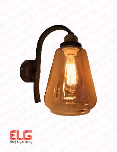 چراغ دیواری شیشه ای جدید مدل 8057