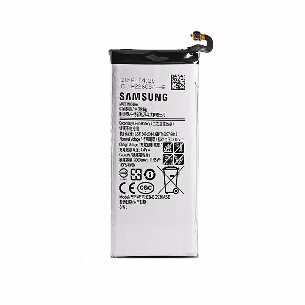 باتری موبایل مدل EB-BG930ABC ظرفیت 3000 میلی امپر ساعت مناسب برای گوشی موبایل سامسونگ Galaxy S7