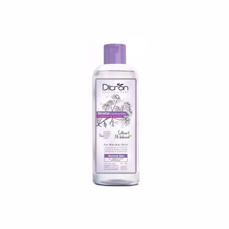 میسلار واتر مناسب برای پوست معمولی دیترون 250 میل