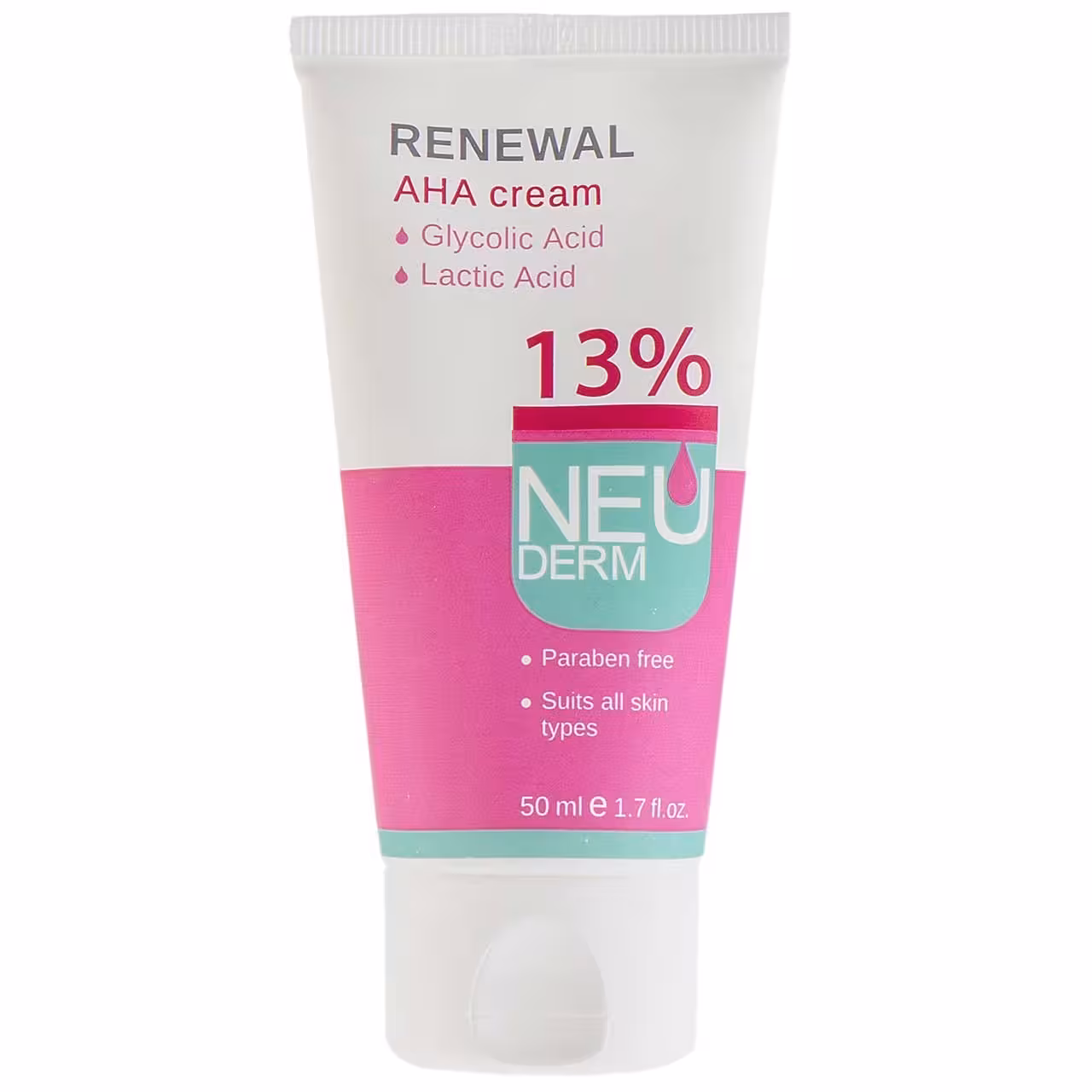 کرم لایه بردار نئودرم مدل  Renewal AHA 13% حجم 50 میلی لیتر