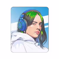 خرید و قیمت ماوس پد طرح Billie Eilish کد 3282